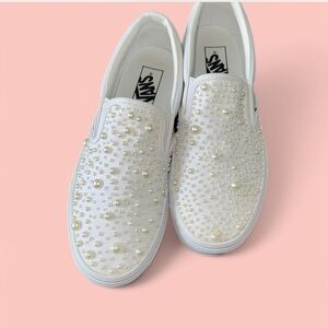 Pearl Embellished Vans